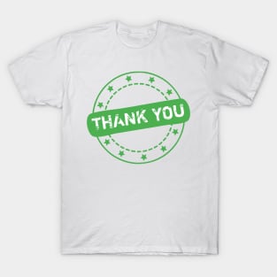 Thank you Stamp Icon T-Shirt